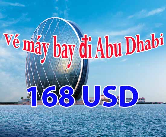 Etihad Airways bán vé máy bay đi Abu Dhabi 168 USD