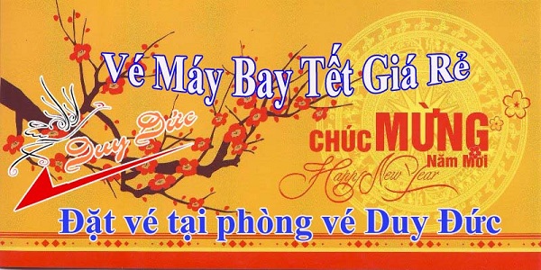 Đặt mua vé máy bay Tết giá rẻ của Vietnam Airlines