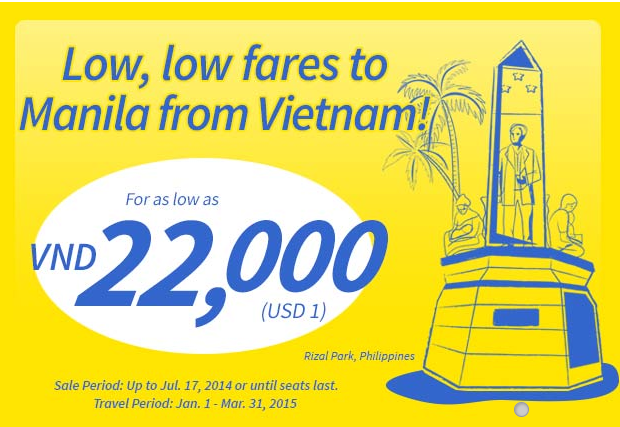 Du lịch giá rẻ Manila chỉ có 22,000 VNĐ