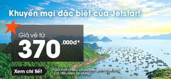 Jetstar triển khai bán vé đi Nha Trang 370,000 VNĐ