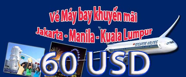 Làm sao mua nhanh được vé đi Manila chỉ 60 USD