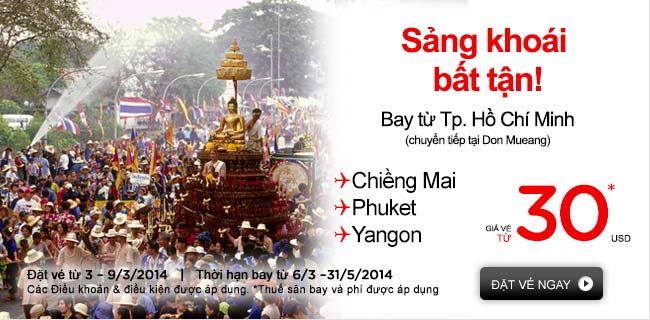 Sảng khoái bất tận tại Yangon với vé rẻ chỉ 30 USD