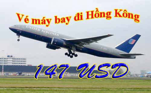 United Airlines bán vé đi Hồng Kông chỉ 147 USD
