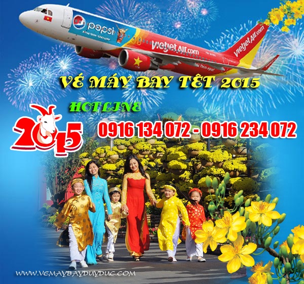 Vé máy bay tết Sài Gòn Huế hãng Vietjet Air