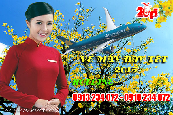 Vé máy bay Tết 2015 Vietnam Airlines