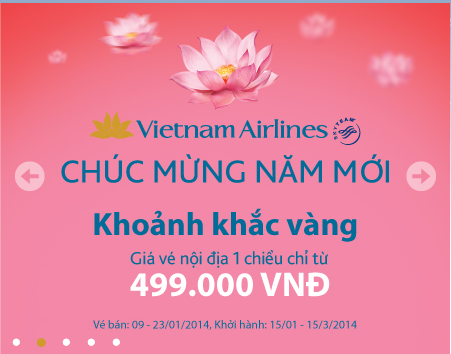 Vietnam Airlines tung vé khuyến mãi đi Huế 499,000