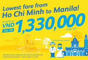 Lên kế hoạch du lịch Tết 2016 đi Manila 59 USD
