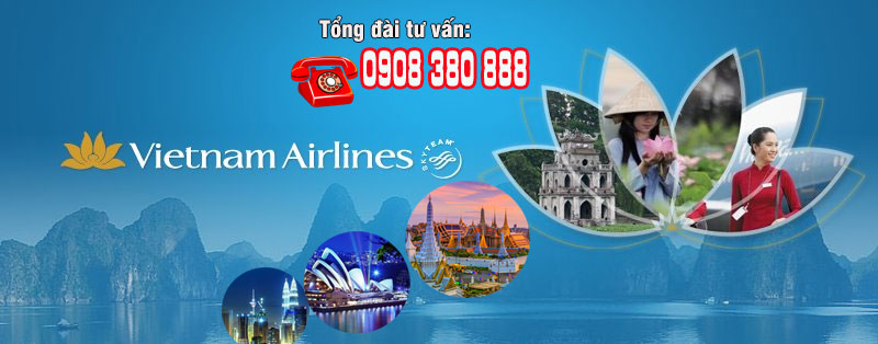 Mua vé máy bay Vietnam Airlines đường Huỳnh Tấn Phát quận 7