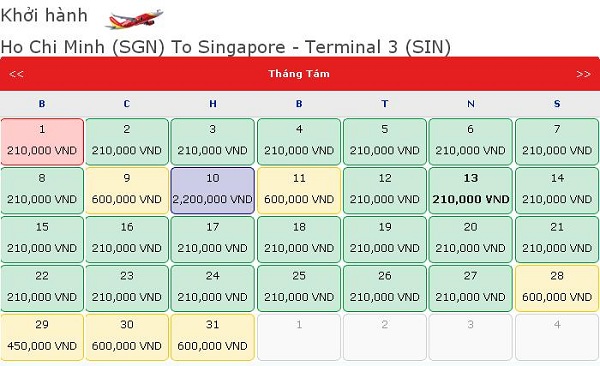 Du lịch hè đến Singapore với vé bay giá rẻ 210.000 VNĐ