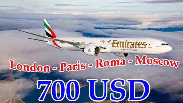 Emirates tung vé khủng đi London chỉ 700 USD