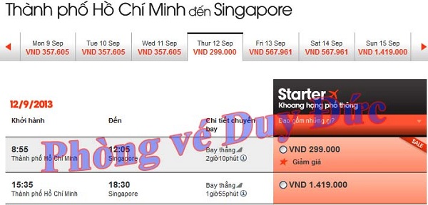 Jetstar tung vé khuyến mãi đi Singapore 299.000 VN