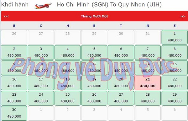 Vietjet tung vé máy bay đi Quy Nhơn 480.000 VNĐ
