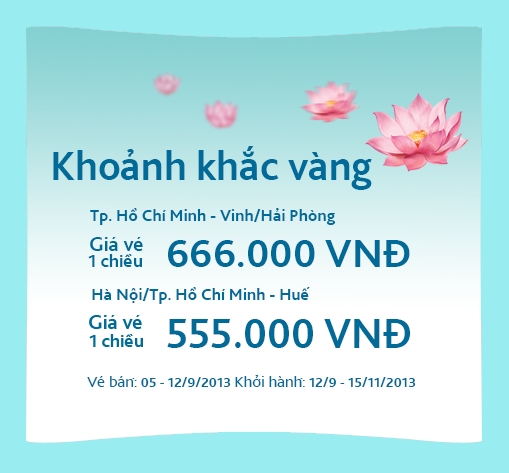 Vietnam Airlines tung vé rẻ 555.000 VNĐ đi Huế