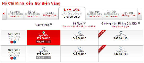 Air Asia tung rải rác vé đi du lịch Gold Coast 272 USD