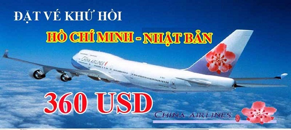 China Airlines bán vé đi Nhật Bản khứ hồi 360 USD