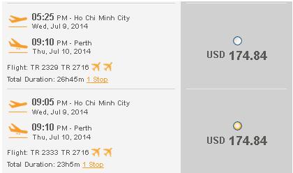 Đặt ngay vé rẻ đến Perth chỉ 174 USD