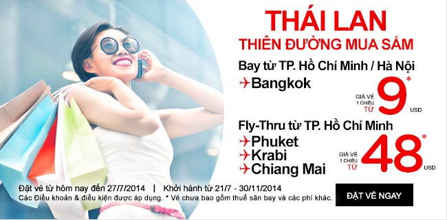 Đặt ngay vé rẻ du lịch Bangkok hấp dẫn 9 USD