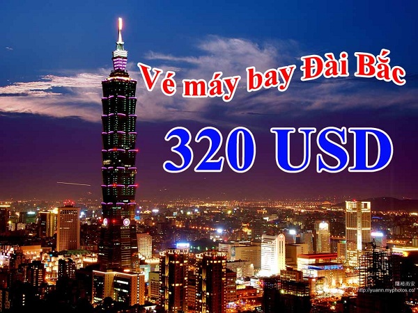 Du lịch đến Đài Bắc giá rẻ 320 USD