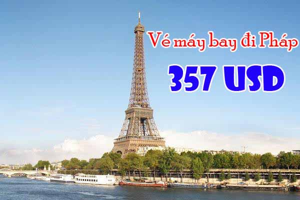 Du lịch đến Pháp giá rẻ 357 USD