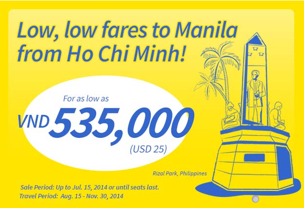 Du lịch Manila với vé giá rẻ 25 USD