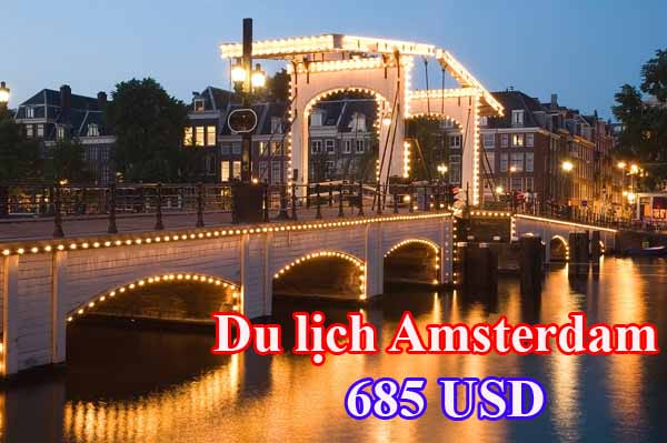 Hướng dẫn đặt vé Amsterdam 685 USD