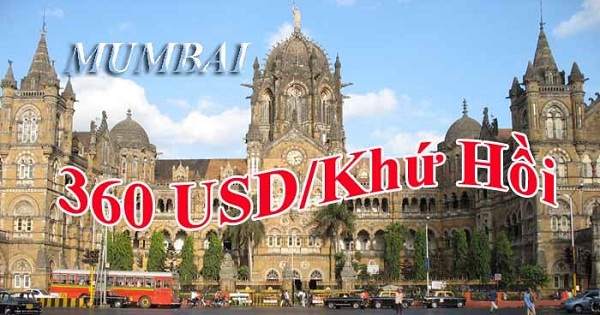 Làm thế nào mua vé đi Mumbai khứ hồi 360 USD
