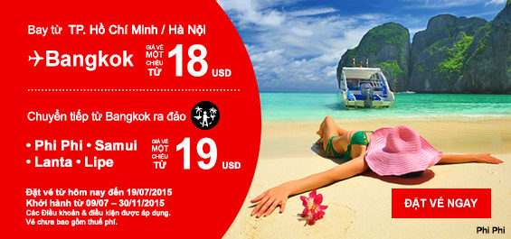 Du lịch hè Bangkok khám phá Thái Lan chỉ 18 USD