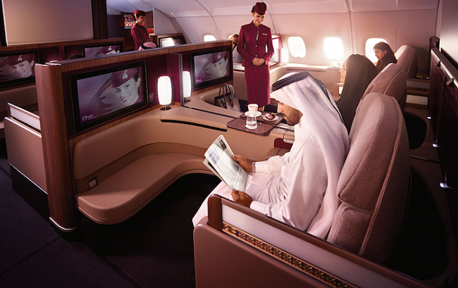 Ngao du thế giới cùng vé khuyến mãi Qatar Airways
