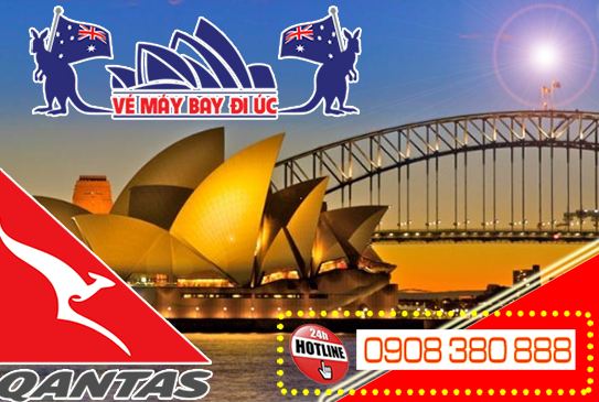 Hãng Qantas khuyến mãi vé máy bay đi Úc