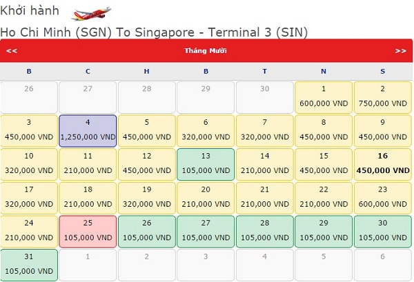 Sở hữu vé rẻ đi Singapore chỉ với 105.000 VNĐ