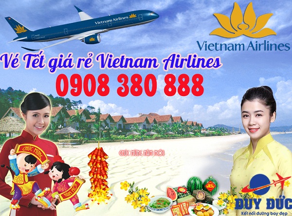 Vé máy bay Tết giá rẻ hãng Vietnam Airlines