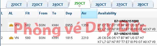Vé máy bay Vietnam Airlines đi Kaohsiung
