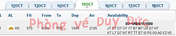 Vé máy bay Vietnam Airlines đi Taipei