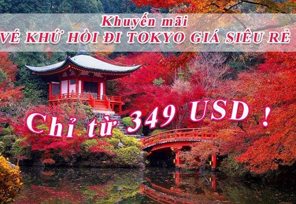 Vietnam Airlrines bán vé Đà Nẵng đi Nhật 349 USD