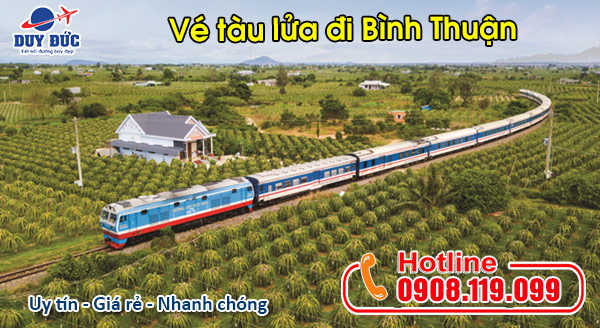Vé tàu đi Bình Thuận giá rẻ